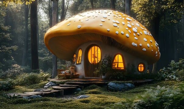 Holidaze featured Home: zzzzzzzzzzzzzz Mushroom Cottage - An enchanting place to stay. Don't lick the walls.
